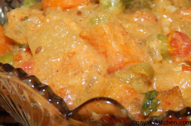 Mixed Vegetable Kurma Recipe