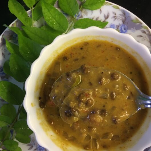 Masoor Tonak | Brown Lentils Curry