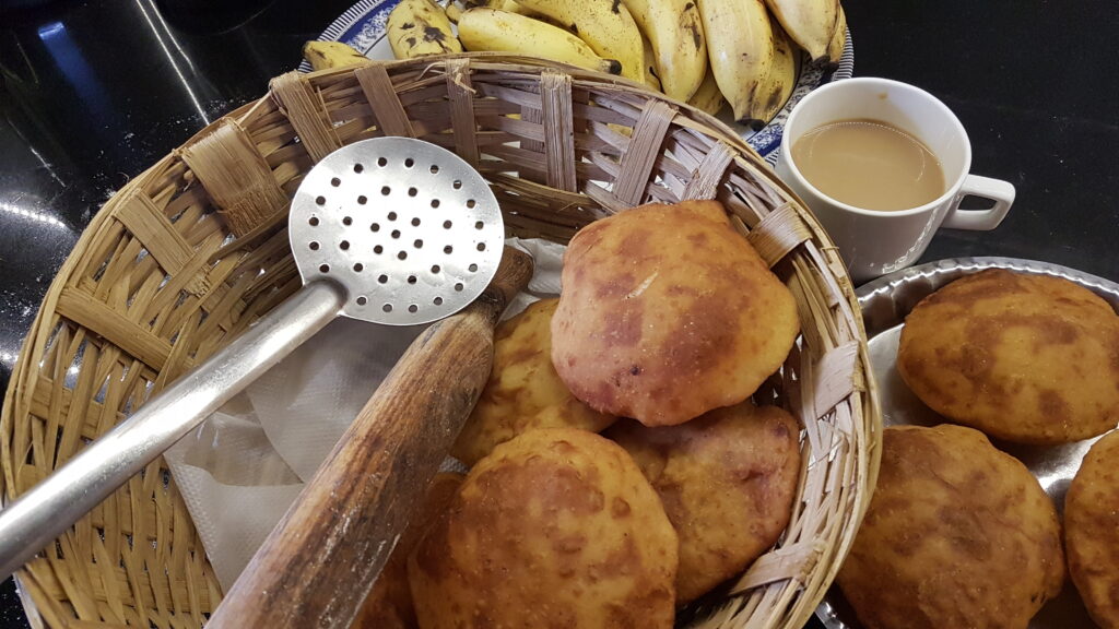 Goan Buns/Banana Poori