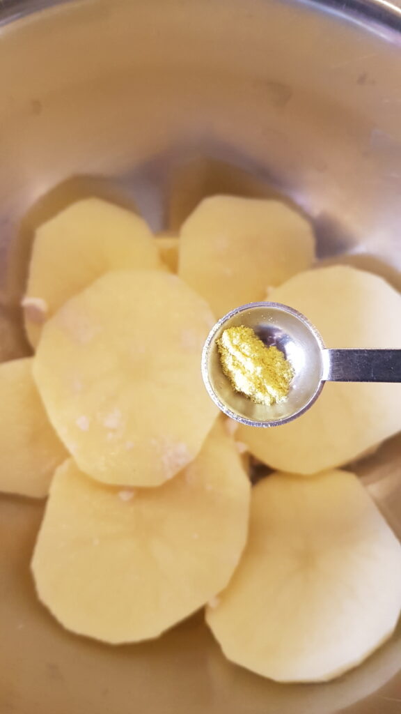 Adding hing/asafoetida