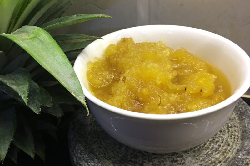 Ananasacho Halvo | Pineapple Jam (Goan-style)