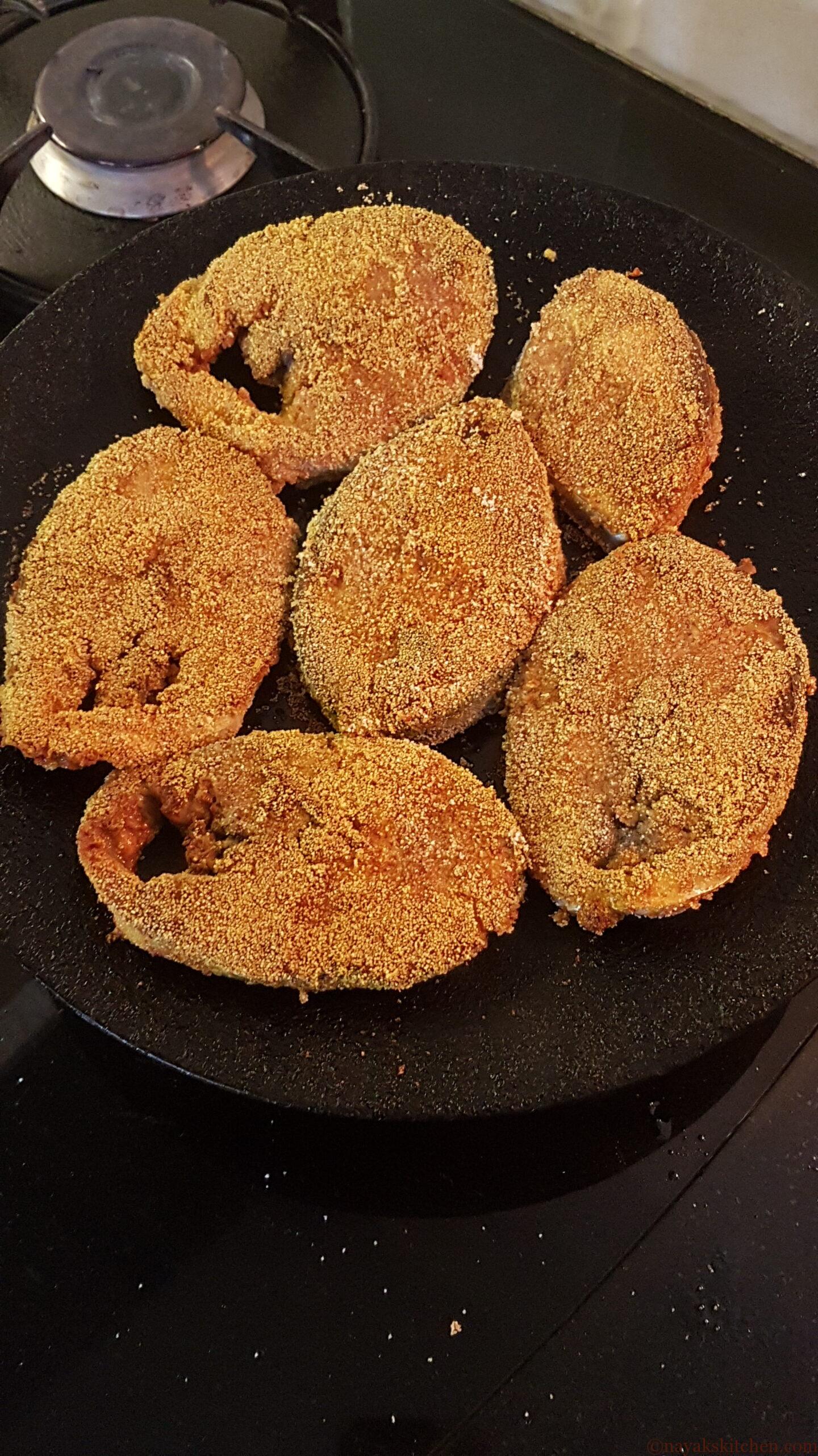 Kingfish Fry | Kingfish Rava Fry (Goan-style) | How to fry fish ...