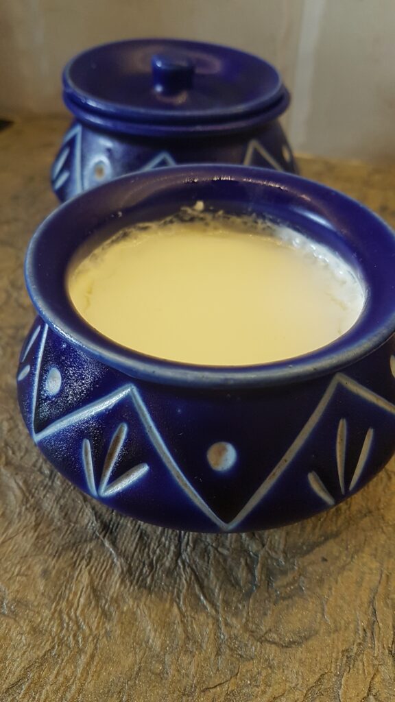 Curd has set after 6-8 hours