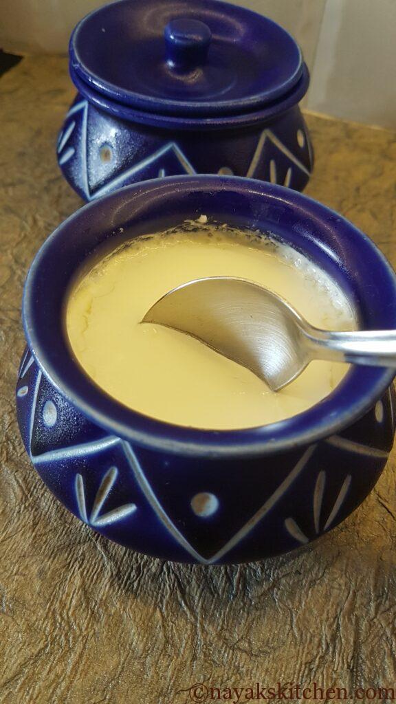 Thick, creamy homemade curd