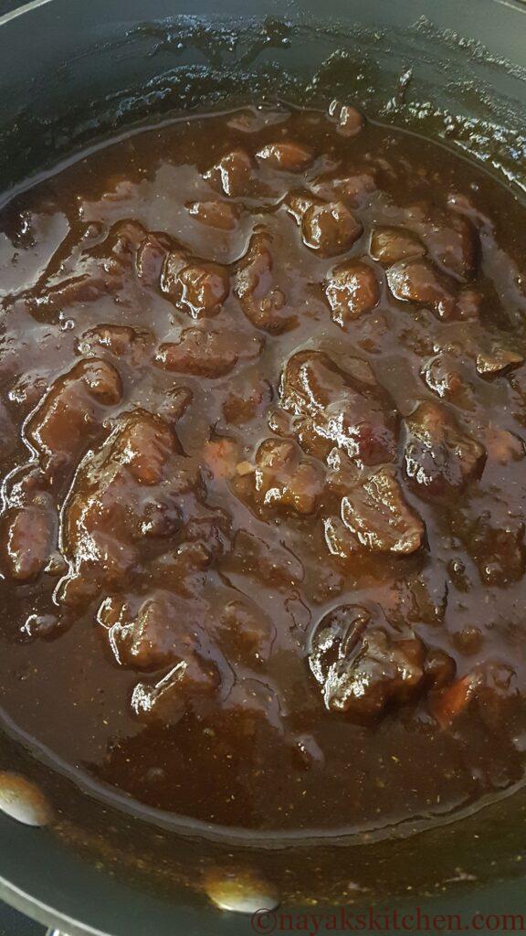 Allow the mixture to cool