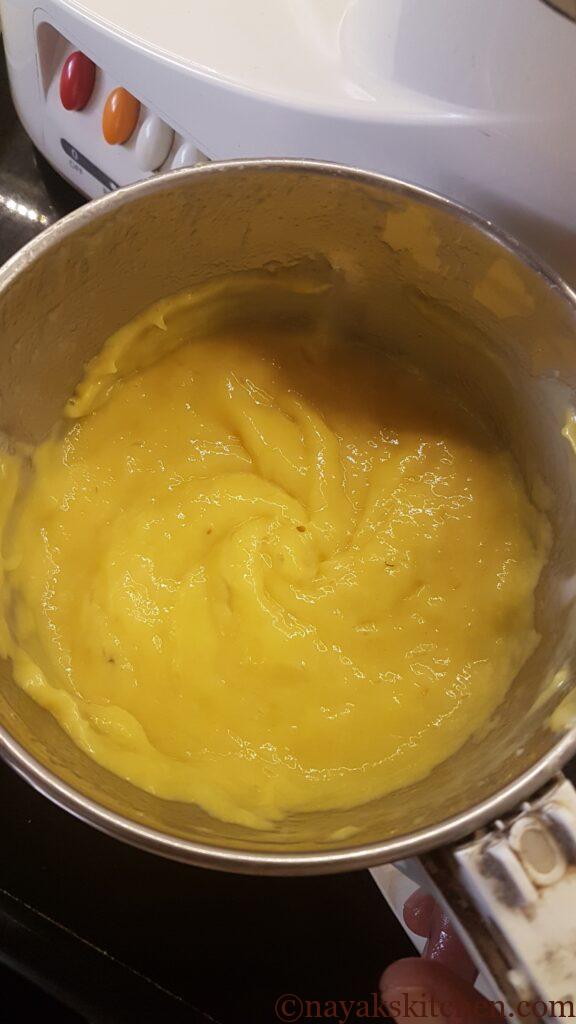 Jackfruit pulp after grinding