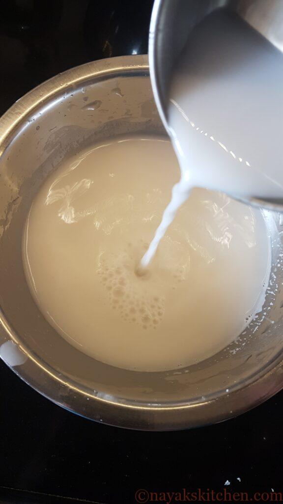 Thin coconut milk