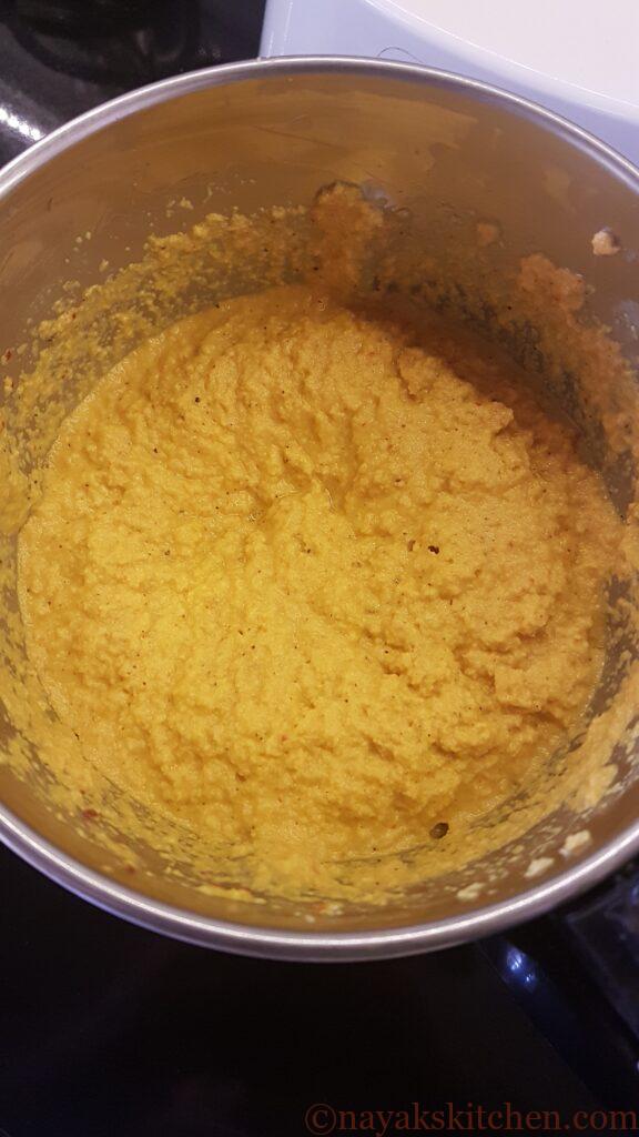 Ground masala for prawns curry