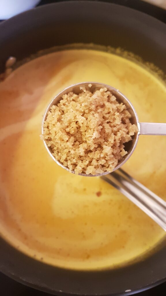 Adding salt to gravy