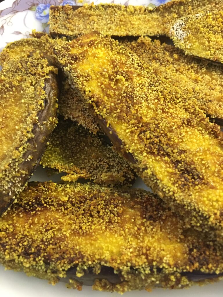 Brinjal Fry/Eggplant fry