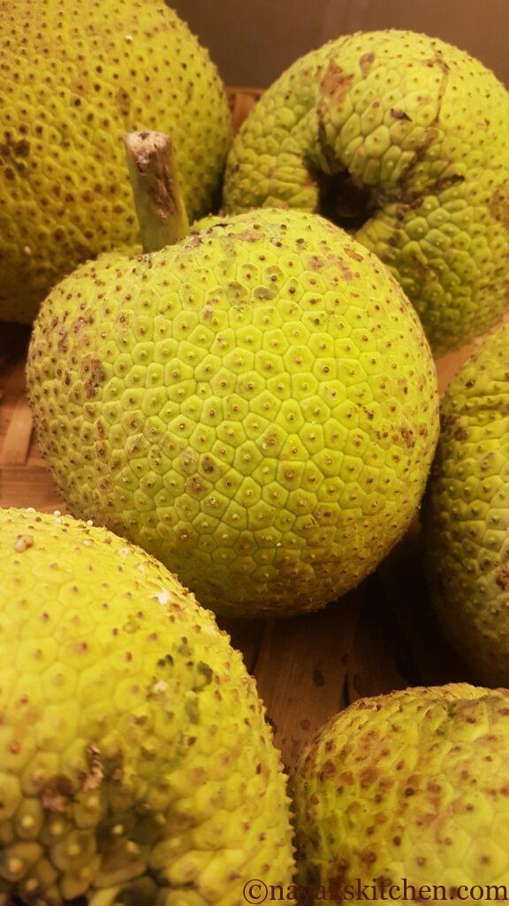 Breadfruits in a basket