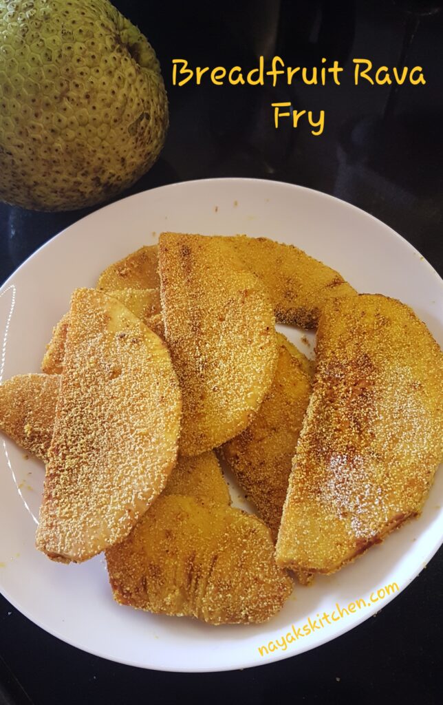 Breadfruit Rava Fry