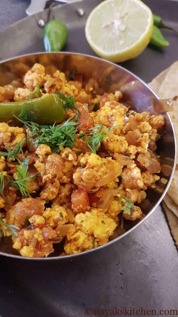 Paneer Bhurji Recipe