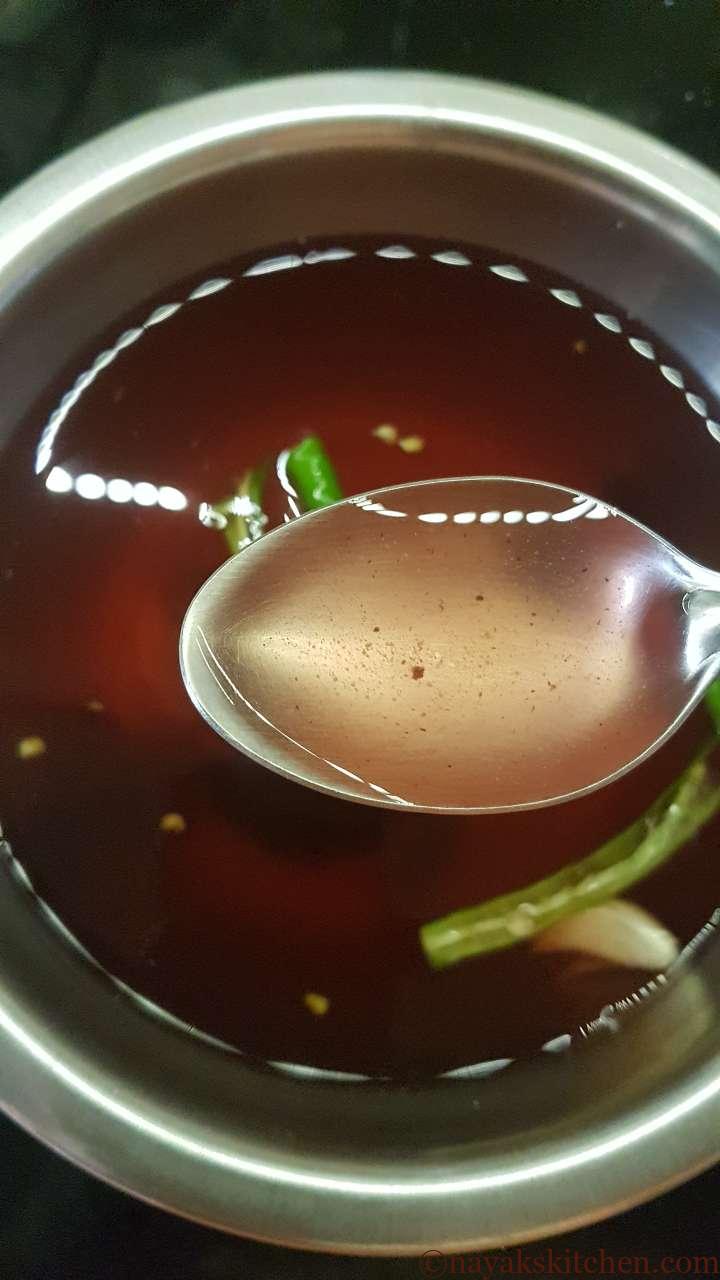 Check tival for taste