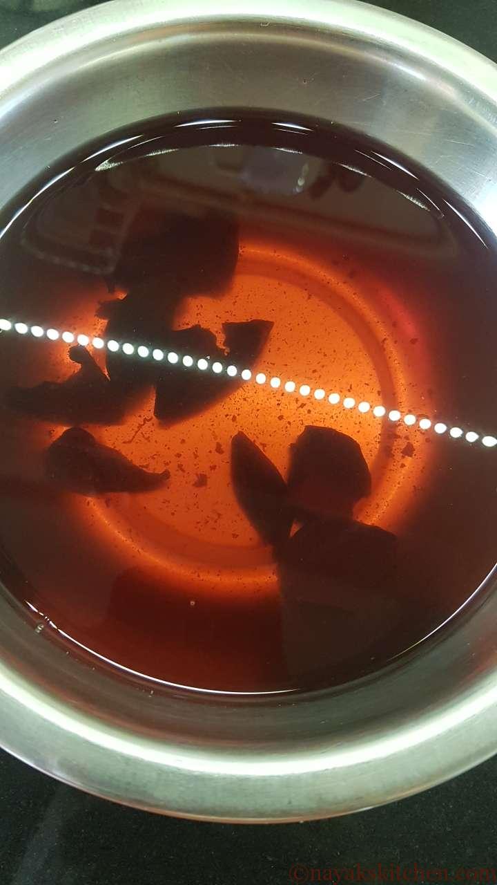 Concentrated kokum water