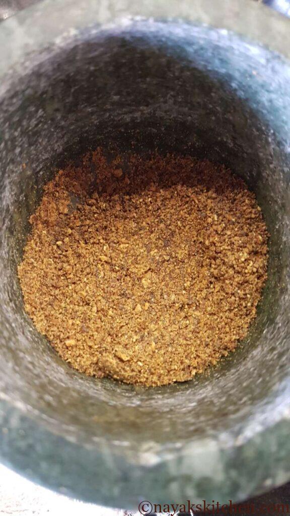 Mustard fenugreek powder
