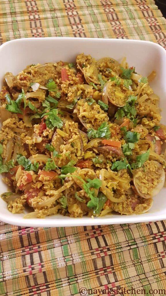 Clams Sukka (Sauteed clams recipe)