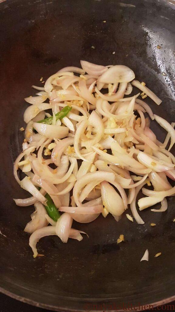 Sautéed onion