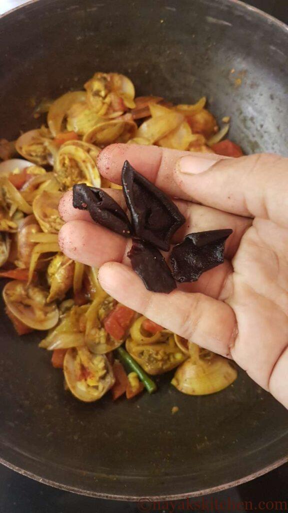 Adding kokum tisreo sukhem