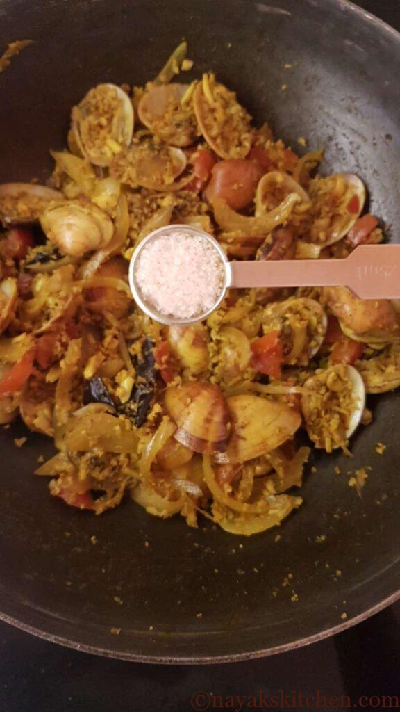 Adding salt tisreo sukhem