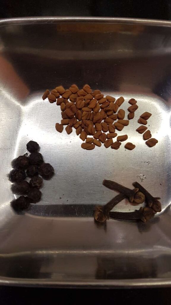 Optional Ingredients for Kashaya powder