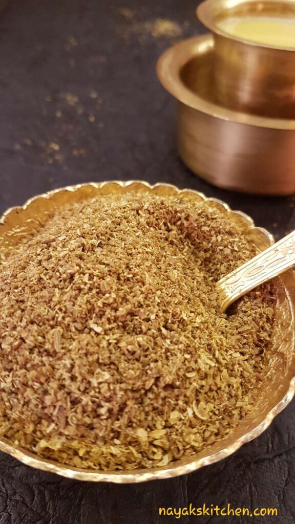 Kashaya powder recipe