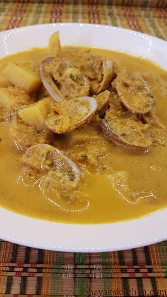 Goan tisreo curry recipe (Tisrya Masala)