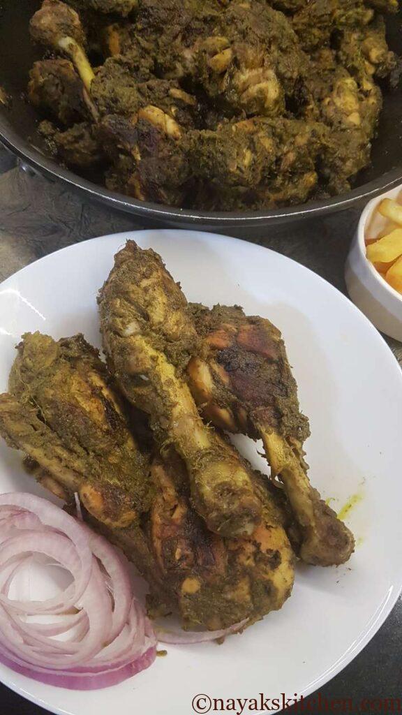 Goan chicken cafreal recipe