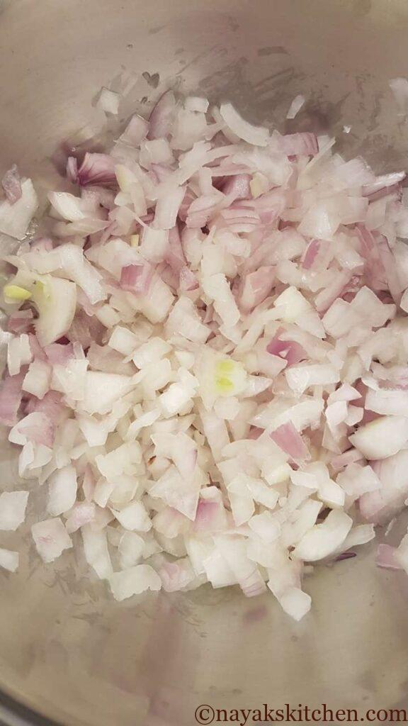 Chopped onion