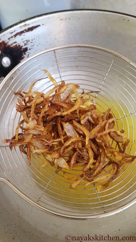 Fried onions