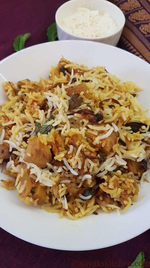 Kathal Biryani Recipe