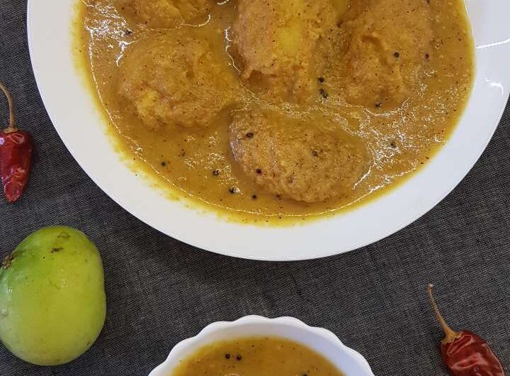 Ghotache Sasav | How to make Goan Mango Sasav?